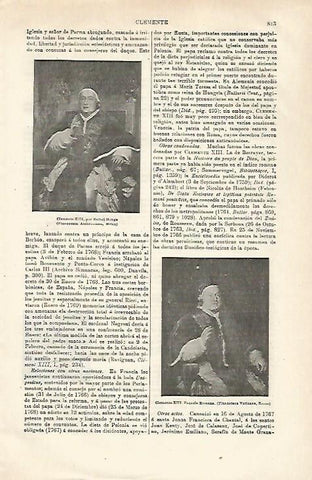 LAMINA ESPASA 28662: Clemente XIII