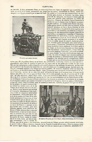 LAMINA ESPASA 28663: Cleopatrapor Arturo Strasser