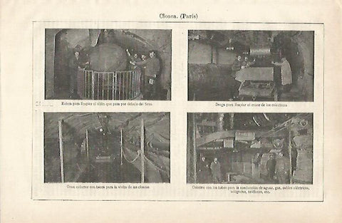 LAMINA ESPASA 28673: Cloacas de Paris