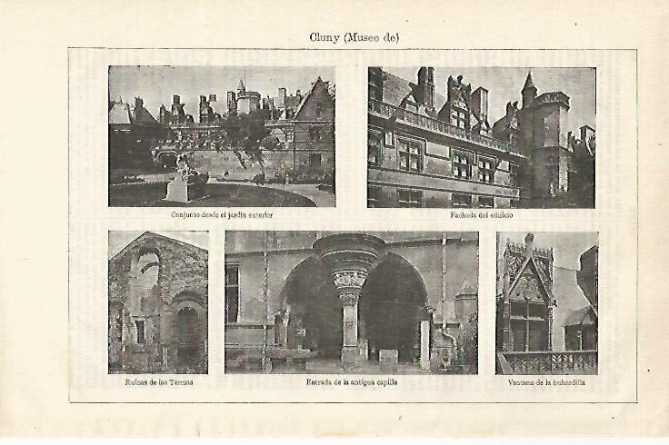 LAMINA ESPASA 28678: Museo de Cluny
