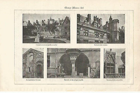 LAMINA ESPASA 28678: Museo de Cluny