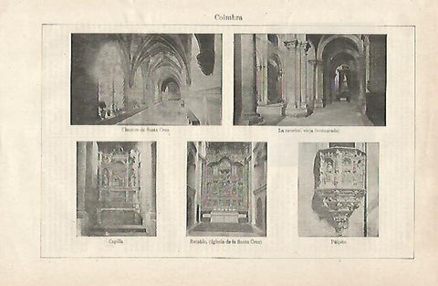 LAMINA ESPASA 28705: Catedral de Coimbra Portugal