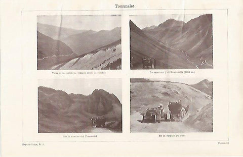 LAMINA ESPASA 28711: Vistas de Tourmalet Francia