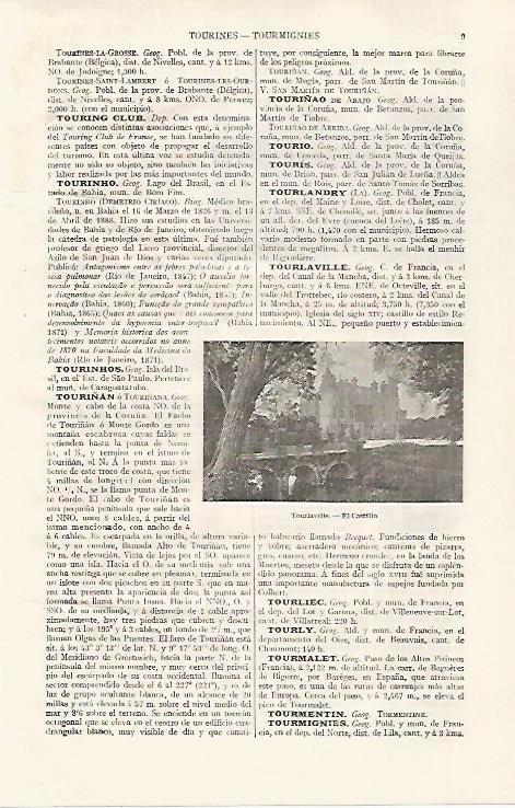 LAMINA ESPASA 28712: Castillo de Tourlaville Francia