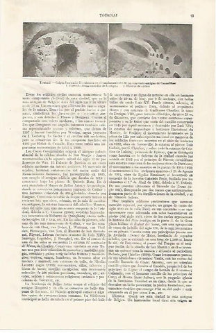 LAMINA ESPASA 28715: Cripta funeraria de Tournai Francia