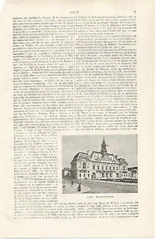 LAMINA ESPASA 28719: Ayuntamiento de Tours Francia
