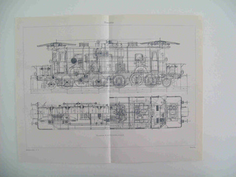 LAMINA ESPASA 28728: Locomotora de los ferrocarriles berneses