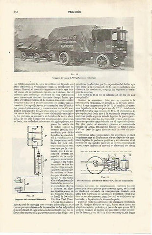 LAMINA ESPASA 28732: Camion de vapor Leyland