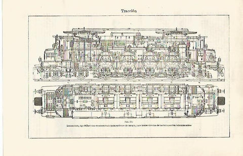 LAMINA ESPASA 28742: Locomotora tipo 2-Devel