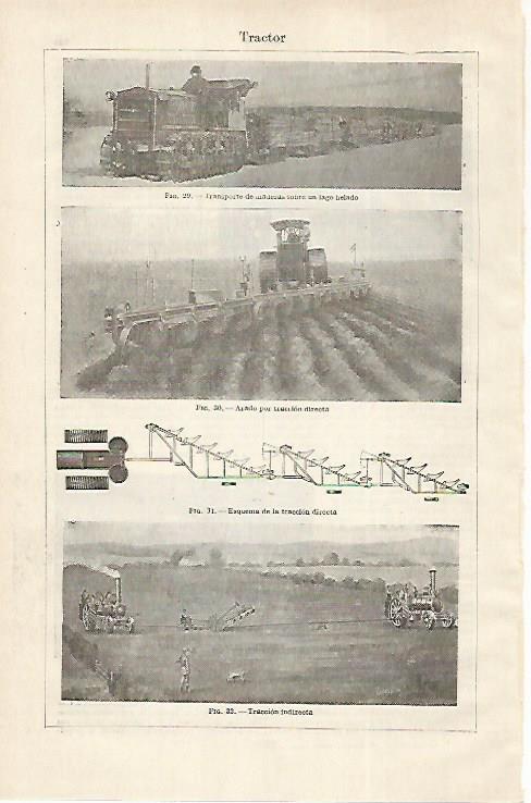 LAMINA ESPASA 28751: Arado por traccion directa