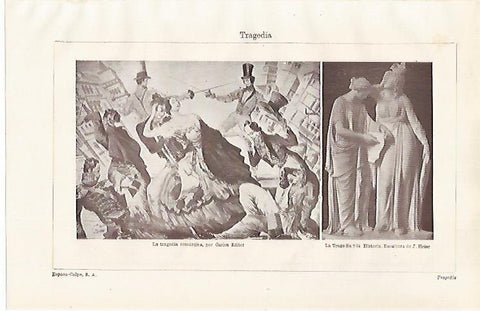 LAMINA ESPASA 28768: La tragedia romantica por C. Rittler