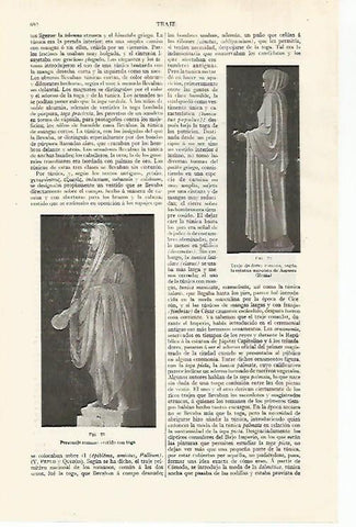 LAMINA ESPASA 28778: Romano vestido con toga