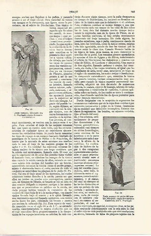 LAMINA ESPASA 28779: Traje romano