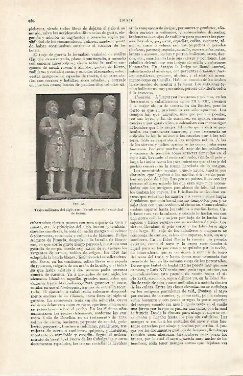 LAMINA ESPASA 28782: Trajes militares del siglo XIII
