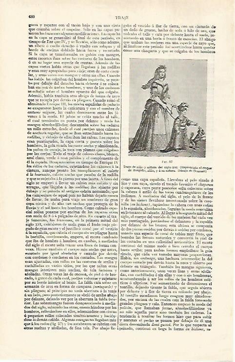 LAMINA ESPASA 28786: Traje de niño y niñera del siglo XVI