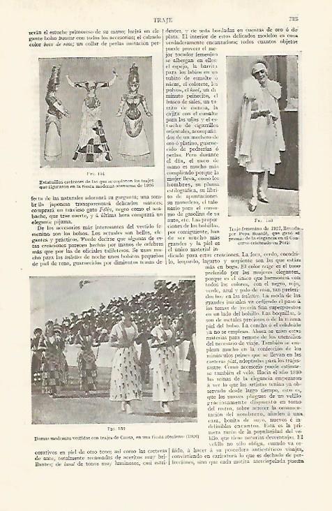 LAMINA ESPASA 28811: Traje de 1927