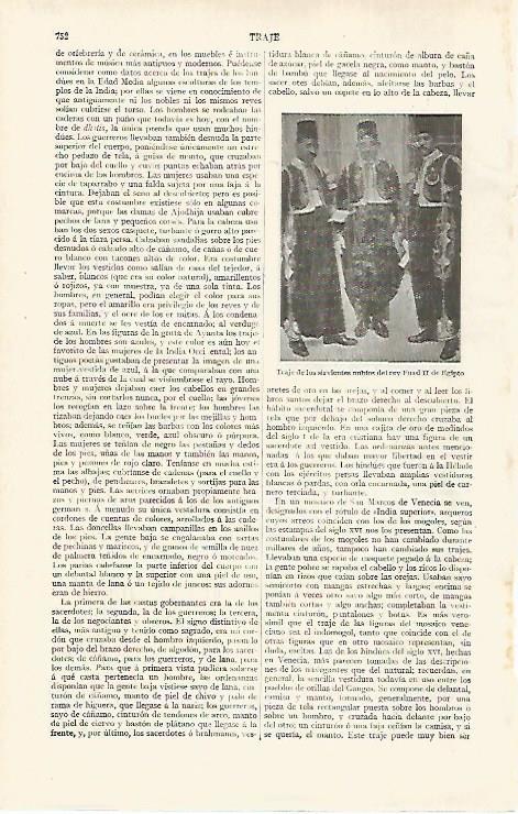 LAMINA ESPASA 28818: Traje de los sirvientes del rey Fuad II de Egipto