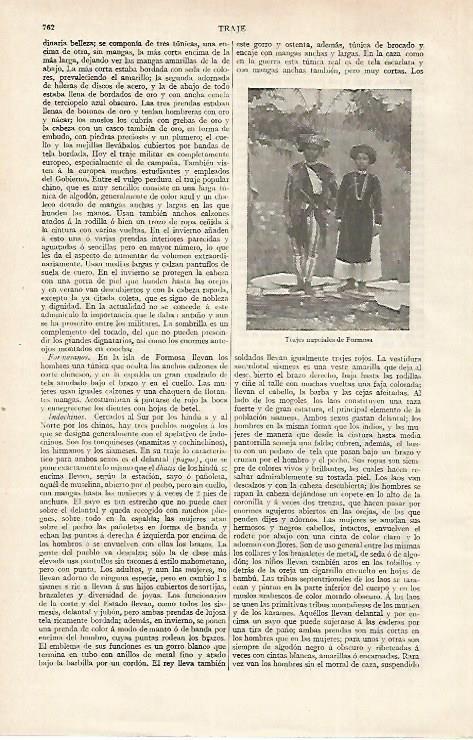 LAMINA ESPASA 28820: Trajes nupciales de Formosa