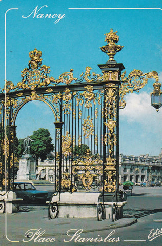 POSTAL B6070: NANCY: PLAZA STANISLAS
