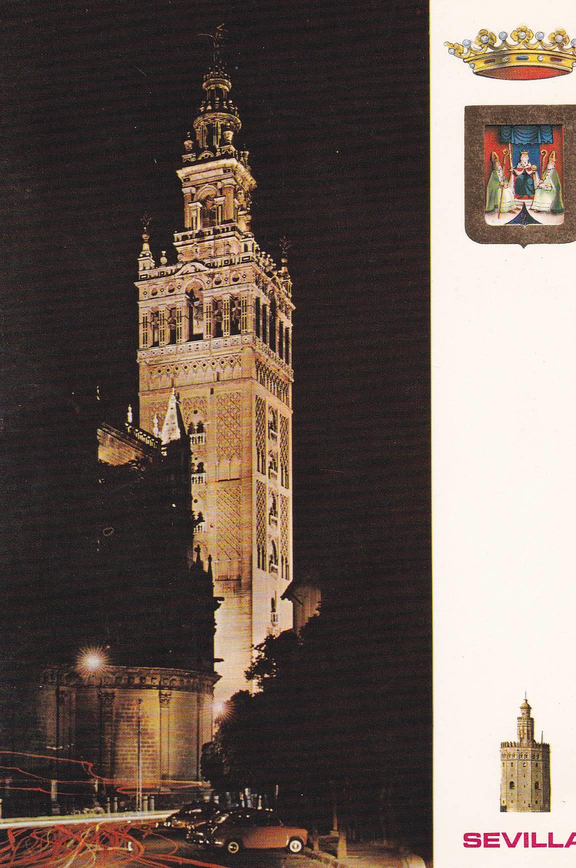POSTAL B6089: SEVILLA: LA GIRALDA