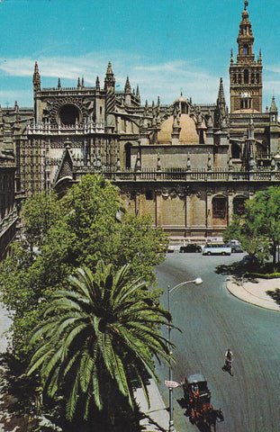 POSTAL B6097: SEVILLA: LA CATEDRAL