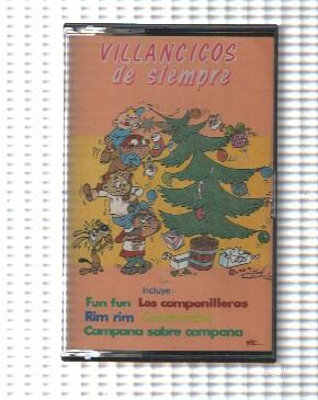 Cassette: doblon: Villancicos de siempre vol 5. Incluye: Los campanilleros, Rim rim, Campana sobre campana, y otros