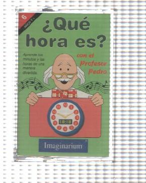 Cassette: Imaginarium: Que hora es, con el profesor Pedro