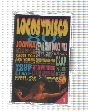 Cassette: Divucsa: Locos por la Disco vol 1 - Joanna, Kool and the gang