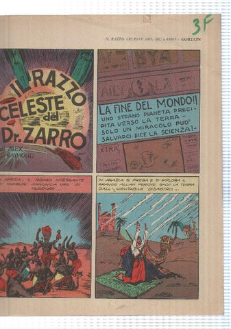 Fratelli Spada: Flash Gordon num 01 - il Razzo Celeste del Dr Zorro di Alex Raymond