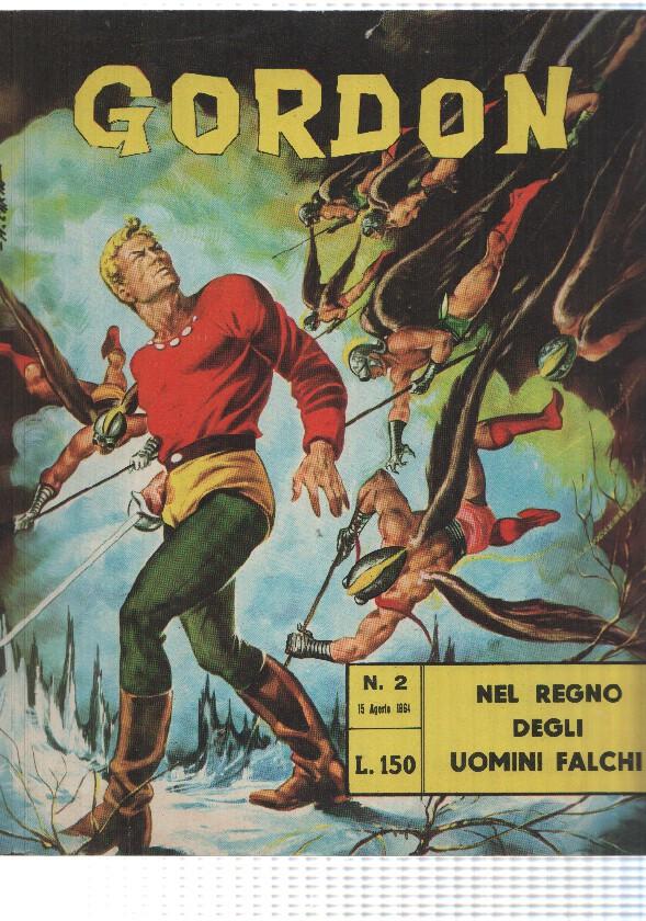 Fratelli Spada: Flash Gordon num 02, año 1964 - Nek Regno degli Uomini Falchi, M. Caria