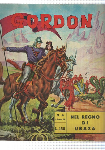 Fratelli Spada: Flash Gordon num 04, año 1964 - Nel Regno di Uraza