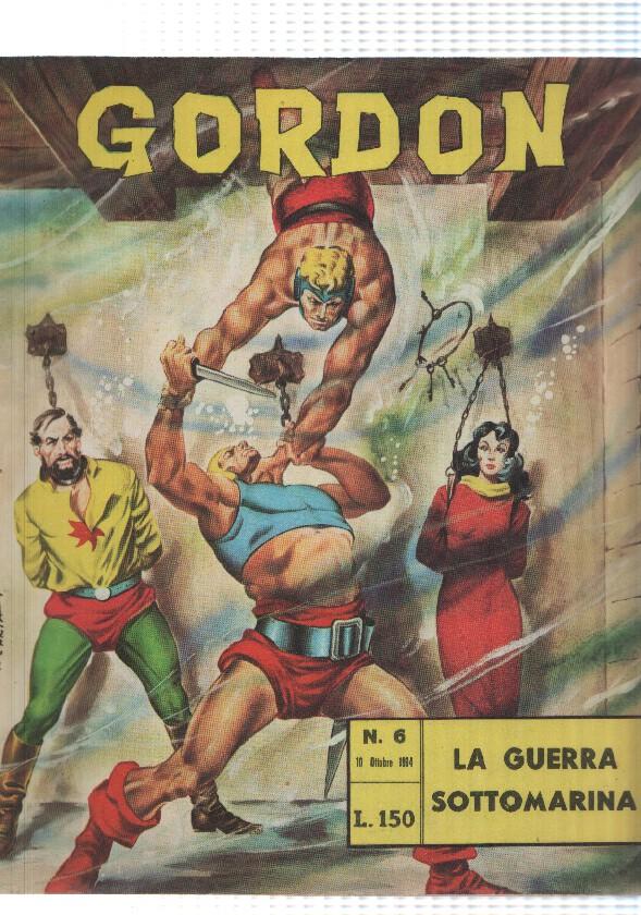 Fratelli Spada: Flash Gordon num 06, año 1964 - La Guerra Sottomarina, M. Caria