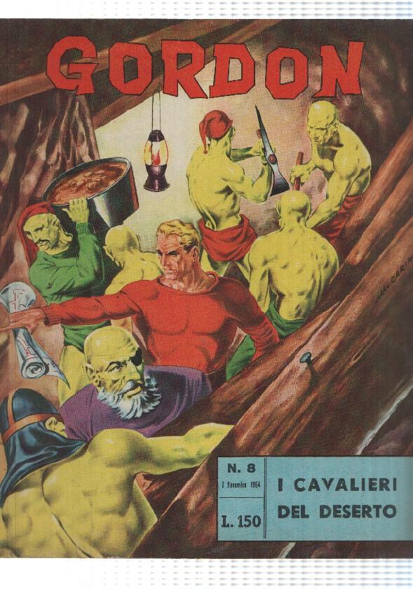 Fratelli Spada: Flash Gordon num 08, año 1964 - I Cavalieri del Deserto, M. Caria