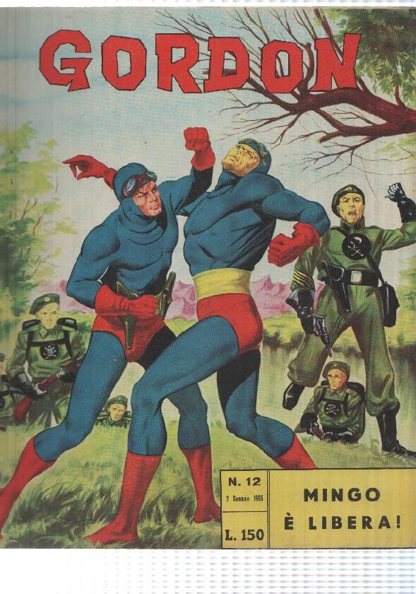 Fratelli Spada: Flash Gordon num 12, año 1965 - Mingo e Libera, M. Caria