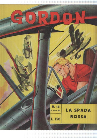 Fratelli Spada: Flash Gordon num 13, año 1965 - La Spada Rossa, M. Caria