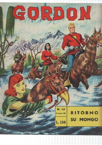 Fratelli Spada: Flash Gordon num 14, año 1965 - Ritorno su Mongo, M. Caria