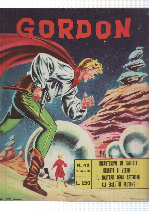 Fratelli Spada: Flash Gordon num 42, año 1966 - Deserto di Vetro, M. Caria
