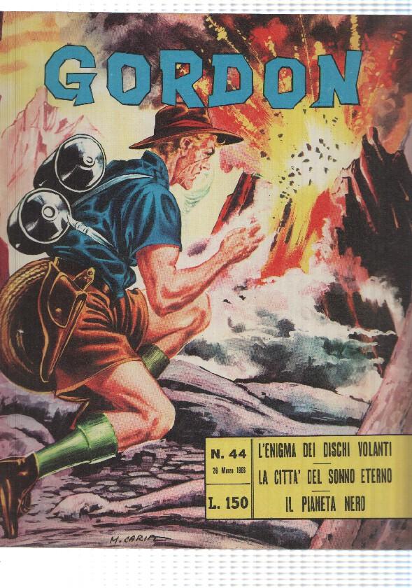 Fratelli Spada: Flash Gordon num 44, año 1966 - lEnigma del Dischi Volanti, M. Caria