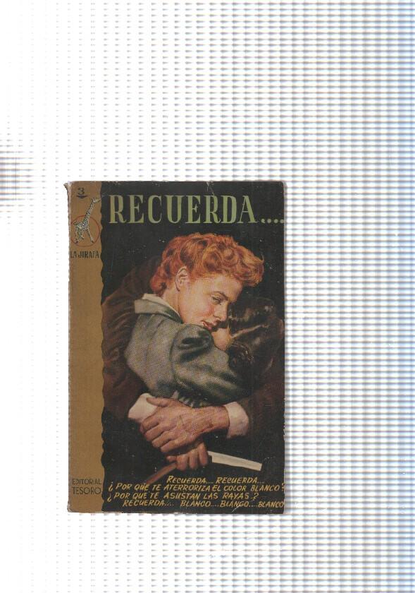 coleccion La Jirafa: Recuerda