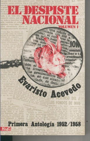 Novelas y cuentos volumen 80: El despiste nacional volumen 1: primera antologia 1952-1958