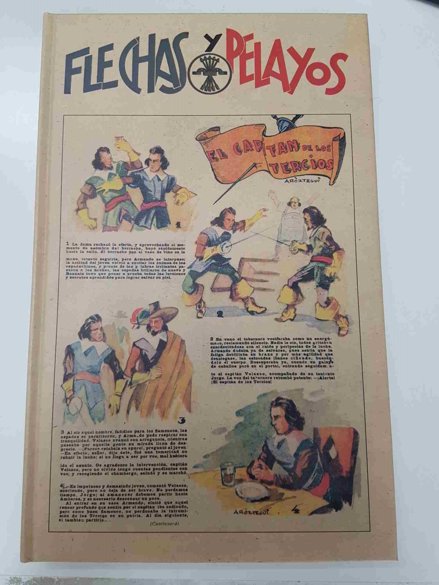 Flechas y Pelayos, edicion facsimil tomo numero 4 con los numeros 20 al 29