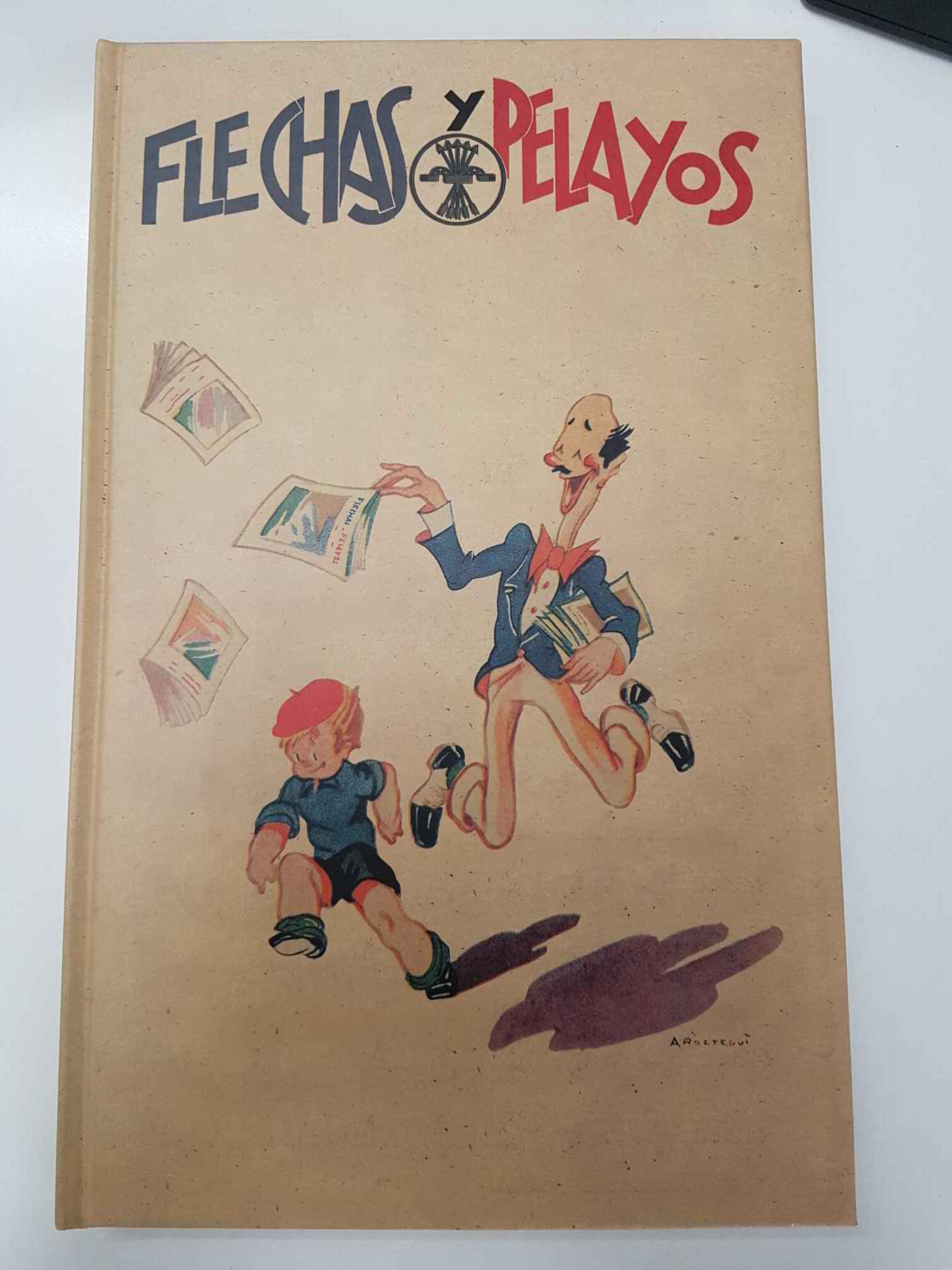 Flechas y Pelayos, edicion facsimil tomo numero 5 con los numeros 30 al 39