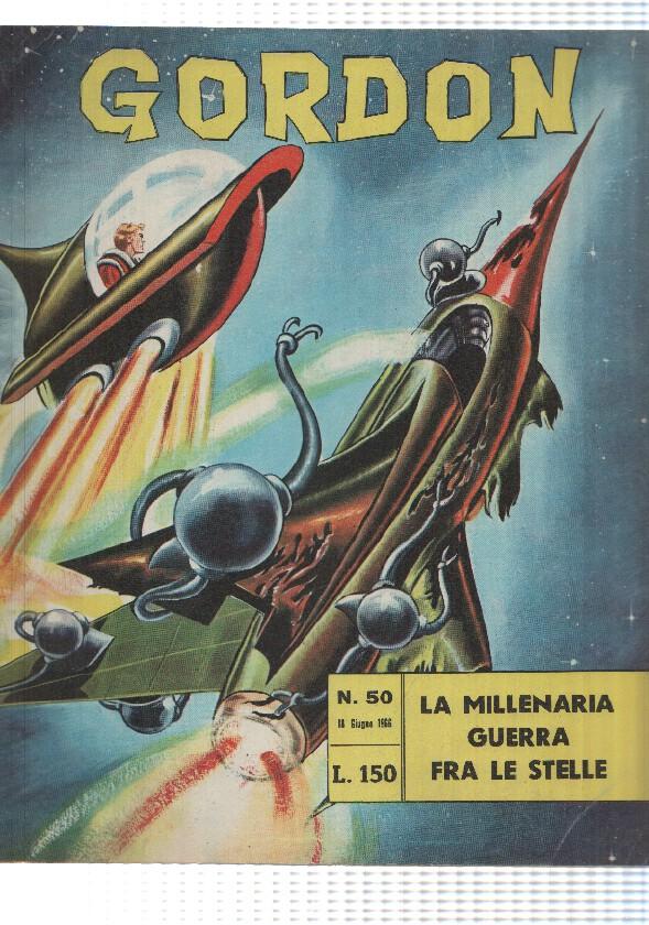 Fratelli Spada: Flash Gordon num 50, año 1966 - La millenaria, M. Caria. In appendice 20000 Leghe Sotto i Mari