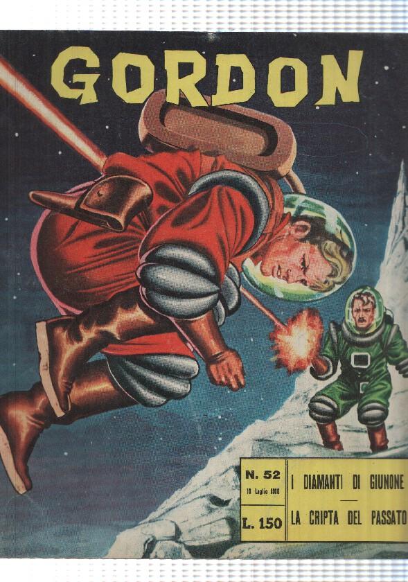 Fratelli Spada: Flash Gordon num 52, año 1966 - I diamanti di Giunone, M. Caria. In appendice 20000 Leghe Sotto i Mari