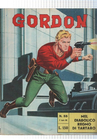 Fratelli Spada: Flash Gordon num 55, año 1966 - Nel Diabolico Regno di Tartaro, M. Caria. In appendice 20000 Leghe Sotto i Mari