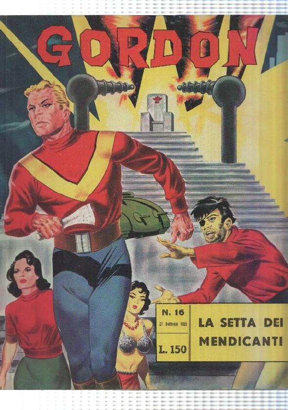 Fratelli Spada: Flash Gordon num 16, año 1965 - La setta dei mendicanti, M. Caria