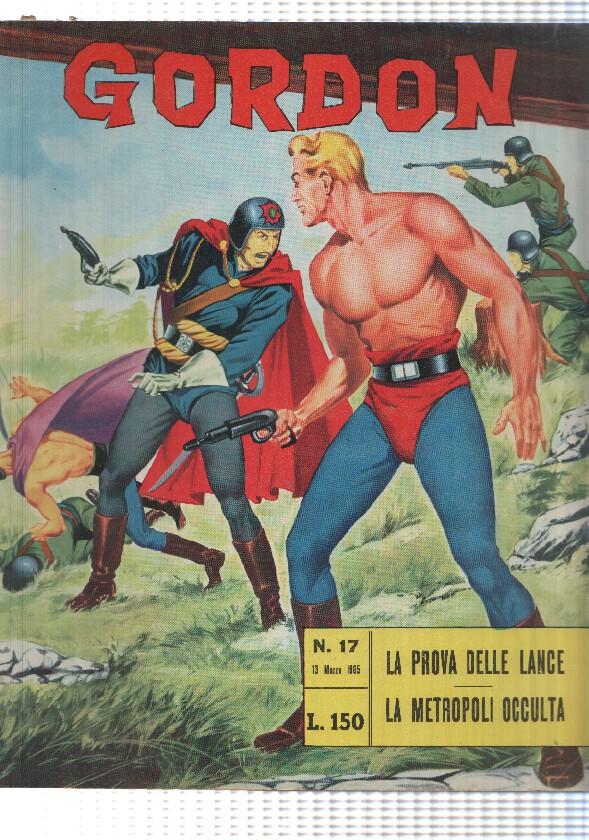 Fratelli Spada: Flash Gordon num 17, año 1965 - La prova delle lance, M. Caria