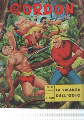 Fratelli Spada: Flash Gordon num 21, año 1965 - La valanga dell'odio, M. Caria