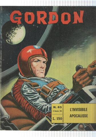 Fratelli Spada: Flash Gordon num 63, año 1966 - Linvisibile apocalisse, M. Caria. In appendice 20000 Leghe Sotto i Mari