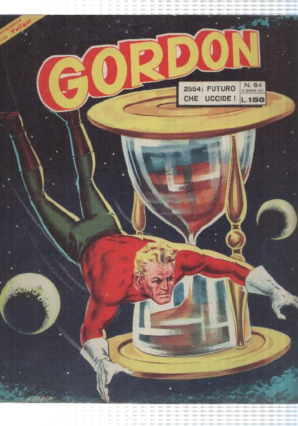 Fratelli Spada: Flash Gordon num 64, año 1967 - Futuro che Uccide. In appendice principe Valiant. 